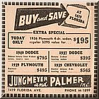 Image: Jungmeyer and Palmer Inc. ad from the Dec. 24, 1940 Tampa Morning Tribune